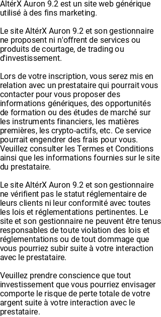 Popup di rischio Mobile